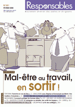 Février 2008 - Mal-être au travail, en sortir !