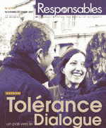 Novembre/DÃ©cembre 2007 - TolÃ©rance, un pas vers le dialogue