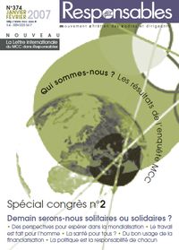 Janvier/FÃ©vrier 2007 - SpÃ©cial congrÃ¨s n°2