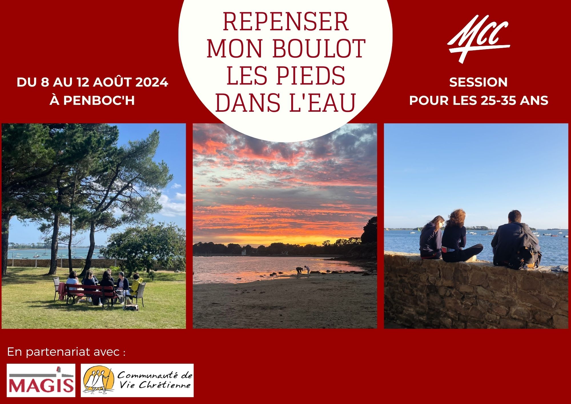 Jeunes Pros, venez repenser votre boulot les pieds dans l’eau cet été à Penboc’h !